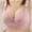 Pink, variant on asdoklhq Sports Bras for Women,And Large Non-ring Side Wrap Bra Large Chest Show Small Bra Bra