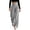 Gray, variant on Women’s High Waist Yoga Pants Lightweight Wide Leg Sport Bottoms with Pockets Casual Loose Outdoor Fitness Trousers