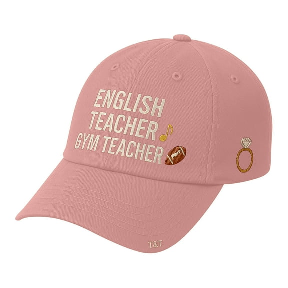 Kumdkd Teacher Appreciation Hats - Celebratory Caps for English & PE Teachers (End-of-Year Gifts, School Spirit Wear)