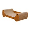 thumbnail image 2 of Almencla Cat Scratcher Furniture Protector Multipurpose Decor Corrugated Paper Cat Lounge sofa, 2 of 8