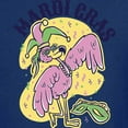 thumbnail image 3 of CafePress - Mardi Gras Flamingo T Shirt - Dark T-Shirt Kids XS-XL, 3 of 4