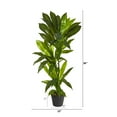 thumbnail image 2 of Nearly Natural Green 3' Dracaena Artificial Plant (Real Touch), 2 of 4