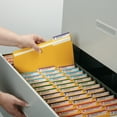 thumbnail image 6 of (5 pack) Smead File Folder 12243 - Letter - 8.5" X 11" - 1/3 Tab Cut - 100 / Box - 11pt. - Goldenrod, 6 of 6