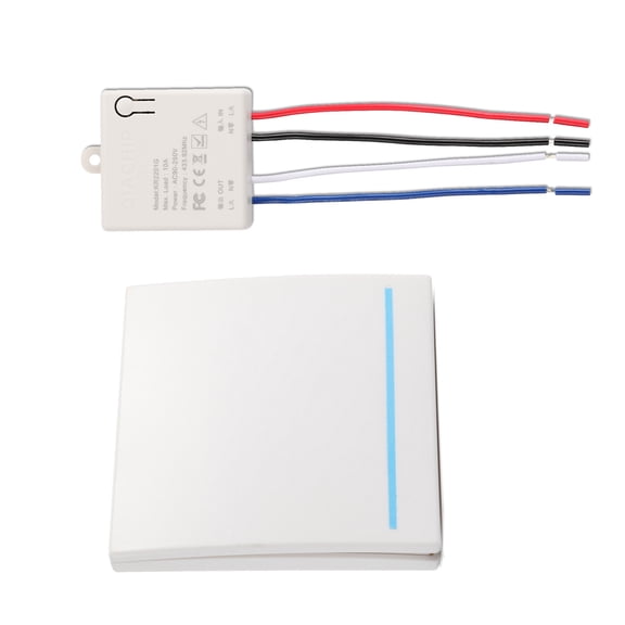 Wireless Switch Light RF-433Mhz Wall Panel Switch Remote-Control Receive TAPDRA Spare Part