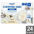 thumbnail image 4 of (3 pack) Equate Original Meal Replacement Nutritional Shakes, Vanilla, 8 fl oz, 24 Count, 4 of 11