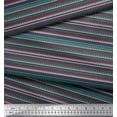 thumbnail image 3 of Soimoi Cotton Duck Fabric Stripe & Triangle Geometric Printed Craft Fabric by The Yard 56 Inch Wide, 3 of 3