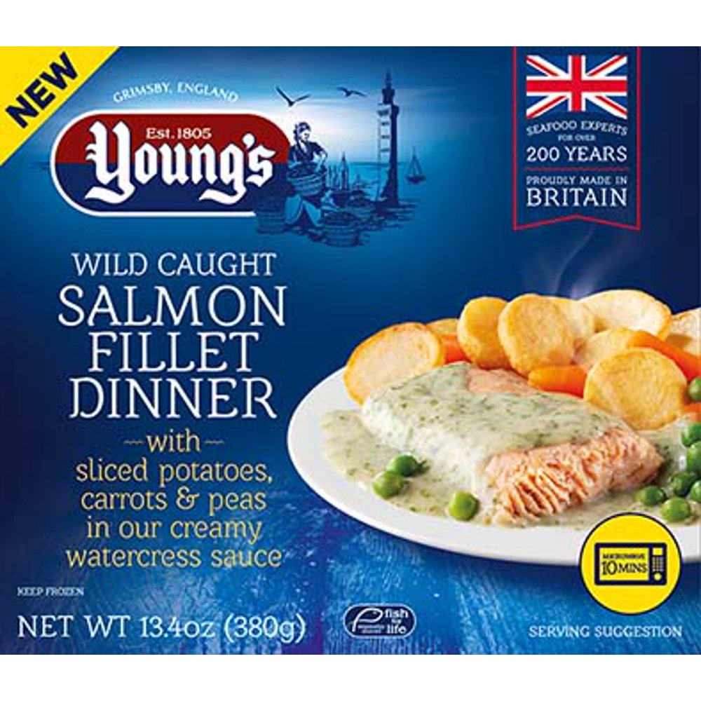 Young's Wild Caught Salmon Fillet Dinner, 13.4 oz