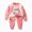 G912-Pink, variant on HFHAPW Boys Girls Pajamas 2 Pieces Pajama Set for Boy Girl Long Cute for Kids Jmmies Clothes Fall Winter Sleepwear