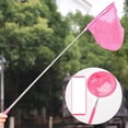 thumbnail image 3 of MasteelfCA 1 Pce Filet de Pêche avec Poignée Filet de Pêche Télescopique en Acier Inoxydable Attrape Papillons Attrape Insectes pour Enfants (Rose), 3 of 8