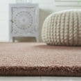 thumbnail image 5 of SAFAVIEH Himalaya Rachelle Solid Wool Runner Rug, Brown, 2'3" x 10', 5 of 9
