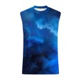 thumbnail image 4 of zfhfof Débardeurs Graphiques pour Hommes Motif Imprimé Sans Manches T-Shirts de Musculation Été Col Rond Chemise de Plage Décontractée, 4 of 5