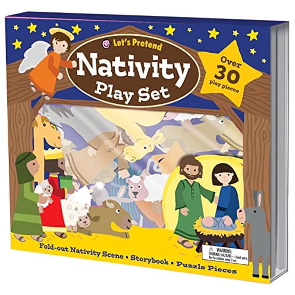 Pre-Owned Let's Pretend: Nativity Play Set, 9780312515188, 0312515189, Hardcover, Toy edition