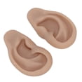 thumbnail image 3 of Artificial Ear Model, Easy Use Silicone Ear Model Reusable Simulation Soft  For Earrings Display For Ear  Exercise Light Skin Color,Medium Skin Color,Deep Skin Color, 3 of 8
