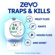 Zevo Compact Flying Insect Trap Refill - 2 Compact Refill Cartridges