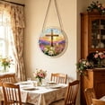 thumbnail image 4 of Acrylic Jigsaw Puzzle Suncatcher – Montessori Sun Catcher Puzzle for Windows Hanging, Fine Motor Skills Activity 7.8in #002, 4 of 6