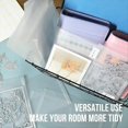 thumbnail image 3 of Bolsas Almacenamiento Plástico Transparente para Sellos y Troqueles 30 Piezas,Bolsas Sobre Resellables para Hacer Tarjetas, Manualidades de Papel para Álbumes de Recortes DIY A, 3 of 5