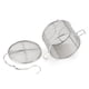 thumbnail image 1 of Colador de bolas de té, condimentos, cesta separada, filtro de especias, acero inoxidable, 4 tama?os (14 x 10 cm) Ecomeon no, 1 of 6