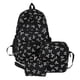 thumbnail image 1 of Student Backpack Large Capacity Bow Backpack Bow Print Adjustable Strap, 1 of 5