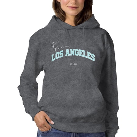 Los Angeles Go Team Hoodie Women -Image by Shutterstock Female 4X-Large