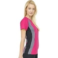 thumbnail image 1 of Allure by White Cross Women's V-Neck Side Panel Solid Scrub Top, 1 of 1