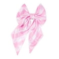 thumbnail image 5 of Barbie Movie Perfect Day Barbie Pink Gingham Dress Costume for Adults by Rubies, Women's 2X, 5 of 6