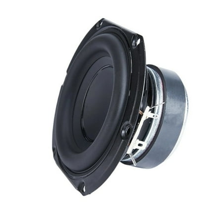 1Pair 4inch Sound Full Ranges Speaker 4Ohm 30W Subwoofer Speaker Magnetic Portable Speaker