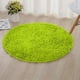 thumbnail image 4 of Alfombra redonda antideslizante de microfibra para baño, absorbente, 60 cm de diámetro, color verde Dia. Los 60cm, 4 of 7