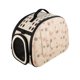 thumbnail image 3 of Bolso de hombro para mascotas, bolso de mano para gatos, para viajes al aire libre, transpirable, para cachorros y gatitos, transparente, portátil, con correa para el hombro, 3 of 5