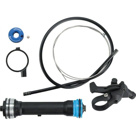 RockShox Remote Upgrade Kit TurnKey 17mm w/ Remote Comp. Damper and PopLoc Right