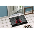 thumbnail image 2 of Carolines Treasures VHA3037JMAT Halloween Vampire Scottie Door Mat Indoor Rug or Outdoor Welcome Mat 24x36 Doormat  36"L, 2 of 4