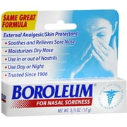 Boroleum Nasal Soreness Soothes & Relieves Sore Nose 0.6oz 4-Pack