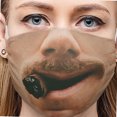 thumbnail image 2 of Masque 3D, Protecteur Antibuée, Lavable, Réutilisable, Masque Buccal, Couvre Unisexe, E E, 2 of 7