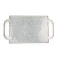 thumbnail image 1 of Molde de silicona para bandeja navideña, molde para medias navideñas de Papá Noel con asas para servir en resina epoxi., 1 of 12