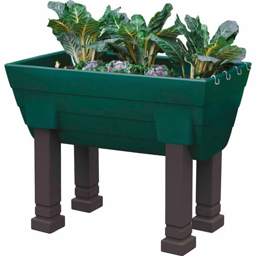 Garden Wizard Elevated Garden Complete, Green