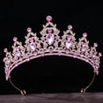 thumbnail image 2 of Coronas Reina Para Niña Princesa Tiaras De Boda Tocado Novia, 2 of 5