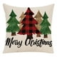 thumbnail image 2 of Juego de 4 fundas de almohada navideñas, fundas de almohada de granja, 2 of 5