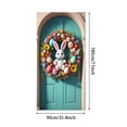 thumbnail image 3 of Easter Door Curtain Suitable For Large Party Supplies Room Garden Wall Decoration Holiday Decoration Background Banner, 3 of 6