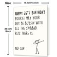 thumbnail image 3 of Tarjeta de cumpleaños Smithtuy 26.º con diseño divertido de jerga Gen Z, 3 of 7