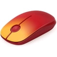 thumbnail image 1 of Souris d'Ordinateur Portable Sans Fil, Vssoplor 2.4G avec Récepteur Nano pour Ordinateur Portable, Ordinateur Portable, Ordinateur (Jaune à Rouge), 1 of 5