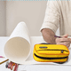 thumbnail image 5 of Bolsa para bolígrafos, caja de papelería simple para escuela primaria y secundaria, estuche para lápices de doble capa, 5 of 5
