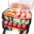 thumbnail image 5 of Unicorn Double Layered Insulated Lunch Bag with Two Compartments, Large Capacity Handheld Lunch Bags for Refrigerated Meals, 7.1x11.4x16.1 Inches, 5 of 6