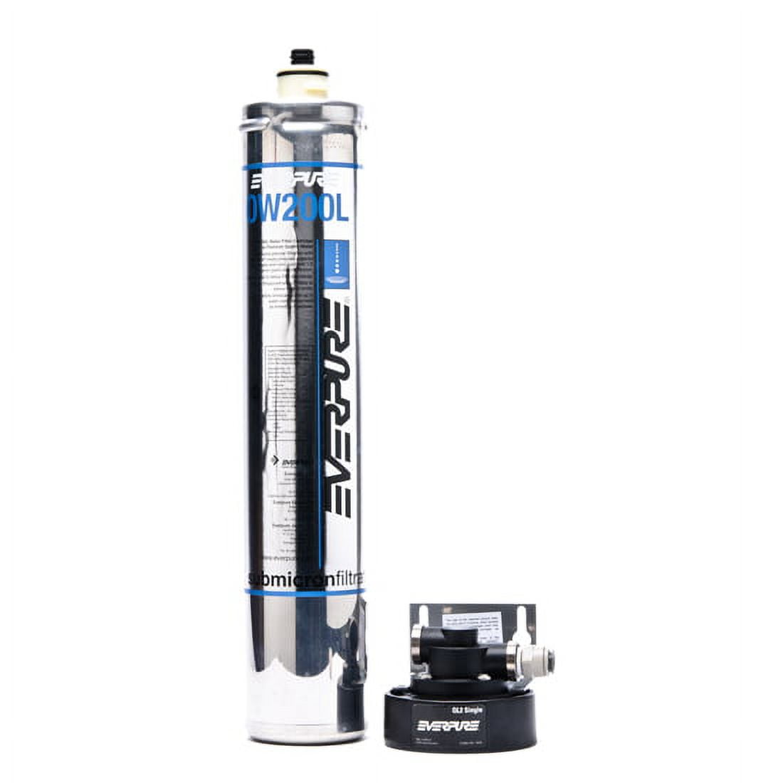 Everpure Water Filter System, 0.5 gpm, 0.5 Micron, 19 in H EV927570-75
