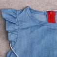thumbnail image 4 of Robe pour Bébé Fille Minnie Mouse Sac Robe en Denim Robe de Fête Sans Manches Vêtements, 4 of 7