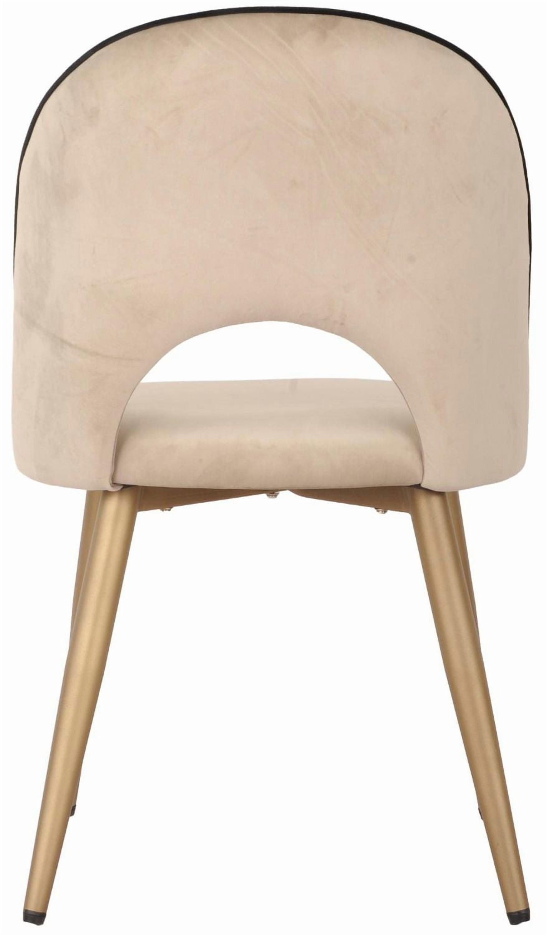 Chaise de salle à manger Sophie, ensemble de 2, Beige