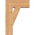 thumbnail image 3 of Ekena Millwork 5 1/2"W x 18"D x 26"H Traditional Block Smooth Bracket, Western Red Cedar, 3 of 25