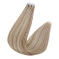 thumbnail image 1 of Typpkmm Extensiones De Cabello Humano Con Cinta Brillante 100g, 1 of 7