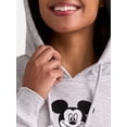 thumbnail image 2 of Disney Mickey Mouse Women’s Graphic Hoodie Sweatshirt, Sizes XXS-2XL, 2 of 5