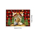 thumbnail image 2 of Christmas Placemats Set Of 4, Holiday Table Mats, Insulated Non-Slip Dinner Placemats for Christmas Dining Table, Heat Resistant and Easy to Clean Polyester Fabric, 2 of 7