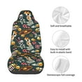 thumbnail image 4 of Fuzoiu Vintage Casino Chips Print Elastic Car Seat Covers, Seat Cover Protector,Universal Fit Interior Covers for Most Cars,Washable Seat Cover Non Slip for SUV,Sedan,Van, 4 of 5