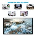 thumbnail image 4 of OUTAD 72 Inch Projection Screen Metal Foldable Light-proof Folding Anti-light 3D High Definition Projecting Screens, 4 of 4